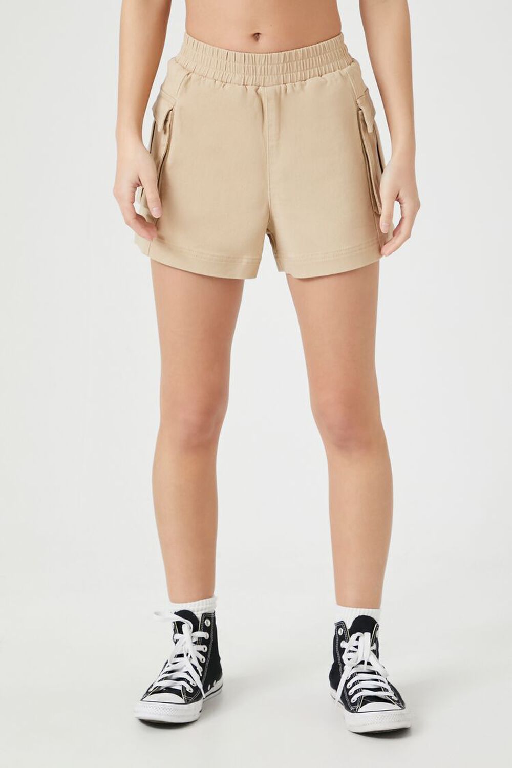 Twill Cargo Shorts